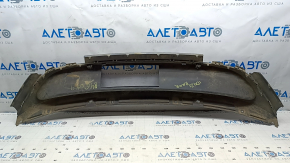 Volkswagen ID.4 21-22 rear bumper lip, black structure for parking sensors, scratches, tears