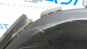 Volkswagen ID.4 21-22 rear bumper lip, black structure for parking sensors, scratches, tears