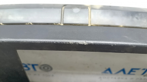 Volkswagen ID.4 21-22 rear bumper lip, black structure for parking sensors, scratches, tears