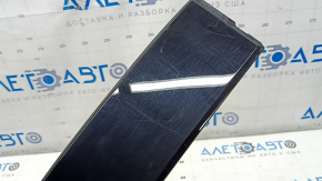 Mazda CX-5 17-24 right rear side door trim, front, glossy, broken fasteners, scratches