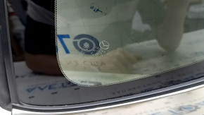 Mazda CX-5 17-24 rear left window, tinted, scratches, seal peeling off