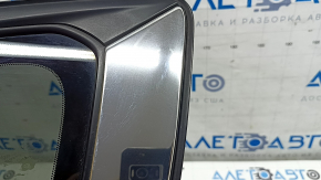 Mazda CX-5 17-24 rear left window, tinted, scratches, seal peeling off
