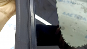 Mazda CX-5 17-24 rear left window, tinted, scratches, seal peeling off
