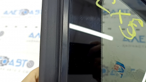 Mazda CX-5 17-24 rear left window, tinted, scratches, seal peeling off