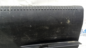 Audi A6 C7 12-18 trunk opening trim, black, scratches, broken fastener, needs dry cleaning