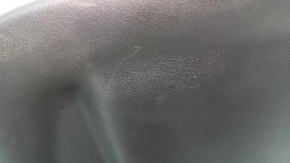 Black rear driver's seat trim for Audi A6 C7 12-18, cracks in fasteners, scratches