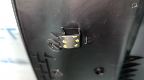 Black rear driver's seat trim for Audi A6 C7 12-18, cracks in fasteners, scratches