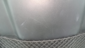 Black rear passenger seat trim for Audi A6 C7 12-18, cracks in fasteners, scratches