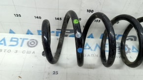 Rear right spring for Audi A6 C7 12-18, stiffness: 1 blue, 1 gray, 1 green