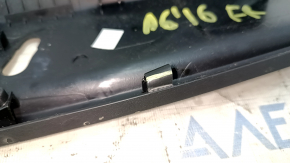 Audi A6 C7 12-18 passenger seat control trim, type 2, black, scratches, broken fasteners