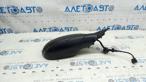 Right side mirror assembly for Audi A6 C7 12-18, 12 pins, for auto storage, turn signal, auto-dimming, graphite, chips, scratches, sand