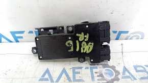 Audi A6 C7 12-18 passenger seat control, 10+6 pins, with buttons, black chrome insert, chrome trim