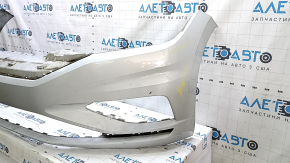 Bare front bumper for VW Jetta 19-21, silver, scratches