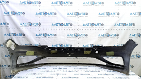 Bare front bumper for VW Jetta 19-21, silver, scratches