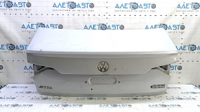 VW Jetta 19-24 silver trunk lid LB9Z, bump, dent