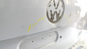 VW Jetta 19-24 silver trunk lid LB9Z, bump, dent
