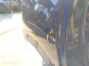 Kia Niro 17-22 HEV, PHEV, rear right quarter wing, on the body, black ABP, dented, bumps