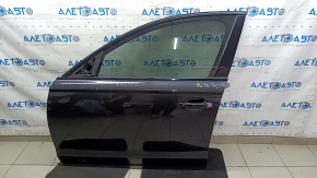 Front left door assembly for Audi A6 C7 12-18 keyless, graphite LX7U, dents, scratches
