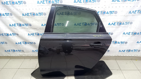 Rear left door assembly for Audi A6 C7 12-18 keyless, graphite LX7U, dents, scratches