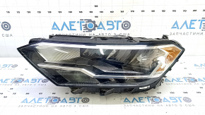 Left front headlight for VW Jetta 19-24 LED assembly, sand