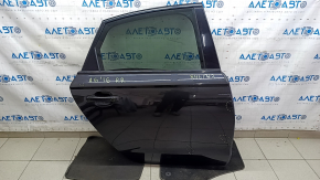 Rear right door assembly for Audi A6 C7 12-18 keyless, graphite LX7U, dents, scratches