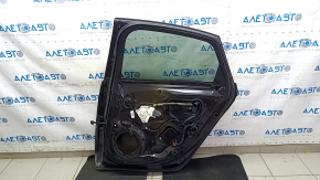 Rear right door assembly for Audi A6 C7 12-18 keyless, graphite LX7U, dents, scratches