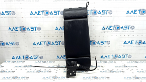 Backrest of the rear row 2 right Mazda CX-5 19-22 black leather, with perforation, with brown stitching, without a headrest, with USB, wrinkled