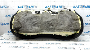 Rear seat cushion, 2nd row, Mazda CX-5 19-22, black leather with perforation, dented, scratches, needs cleaning