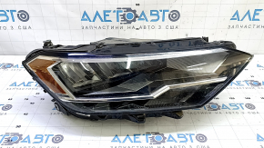 Right front headlight for VW Jetta 19-24, LED, web-like assembly