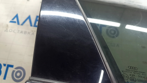 Front right door assembly for an Audi A6 C7 12-18 keyless, graphite LX7U, dents, scratches