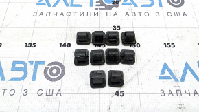 VW Jetta 19-24 Hood Insulation Clips (Incomplete Set, 10 Pieces)