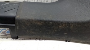 Lower left front pillar trim Volkswagen ID.4 21-22 black, worn