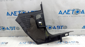 Lower left front pillar trim Volkswagen ID.4 21-22 black, worn