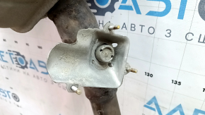 Exhaust pipe center section with barrels Audi A6 C7 16-18 2.0T AWD with damper, rusty