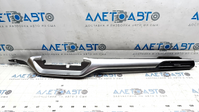Volkswagen ID.4 21-22 central dashboard trim with air duct deflector, black with gray, scuffs