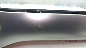 Volkswagen ID.4 21-22 central dashboard trim with air duct deflector, black with gray, scuffs