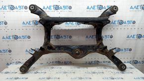 Rear subframe Audi A6 C7 12-18 AWD is rusty, 1 gearbox silent is cracked, 1 silent is torn