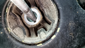 Rear subframe Audi A6 C7 12-18 AWD is rusty, 1 gearbox silent is cracked, 1 silent is torn