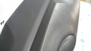 Mazda CX-5 22-25 rear bumper lip: structure, scratches, dents