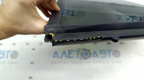 Triangle door glass with seal, rear left, Volkswagen ID.4 21-25, tinted, missing element