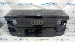 Audi A6 C7 12-18 aluminum trunk lid, graphite LX7U, scratches, scuffs, dents