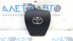 Black steering wheel airbag for the Toyota Prius V 12-17 driver