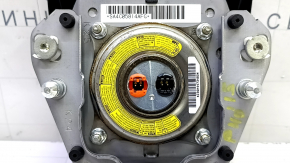 Black steering wheel airbag for the Toyota Prius V 12-17 driver