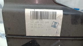 Black knee pad for the Audi A6 C7 12-18, scratches