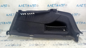 Right arch trim for Audi A6 C7 16-18 rest, black, with trim, dry-cleanable