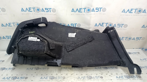 Right arch trim for Audi A6 C7 16-18 rest, black, with trim, dry-cleanable