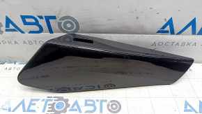 Rear right window lift control trim panel for Volkswagen ID.4 21-22, glossy, black, scratches, broken mount