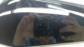 Rear right window lift control trim panel for Volkswagen ID.4 21-22, glossy, black, scratches, broken mount