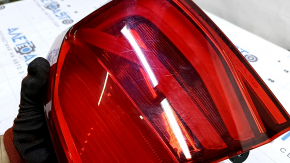 BMW 3 F30 16-18 right outer fender light, light, polished