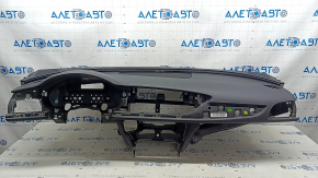 Audi A6 C7 16-18 Restored Front Dashboard with Airbag, Black, with Trims, Scratches, Rusty Squib, Dented